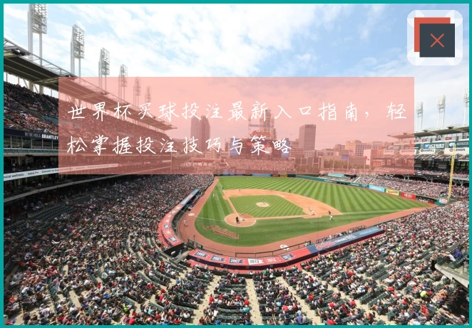 世界杯买球投注最新入口指南，轻松掌握投注技巧与策略