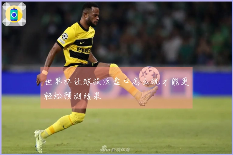 世界杯让球投注盘口怎么玩才能更轻松预测结果